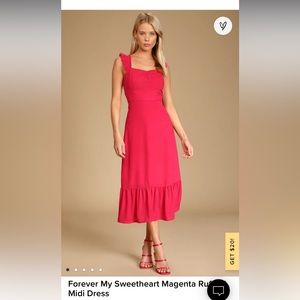 Lulus forever my sweetheart dress